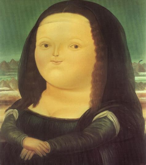 Fernando Botero Mona Lisa Galleryintell