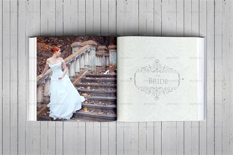 Elegant Square Wedding Photo Album Template By Dogmadesign Graphicriver