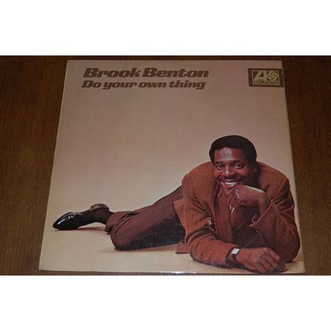 Do Your Own Thing By Brook Benton Lp With Jeemai