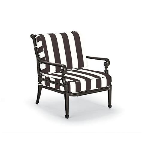 Carlisle Lounge Chair With Cushions In Onyx Finish Frontgate Chair