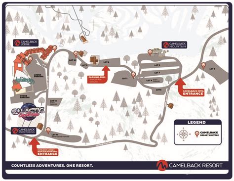 Resort Maps Camelbeach Aquatopia Camelback Ski And Resort