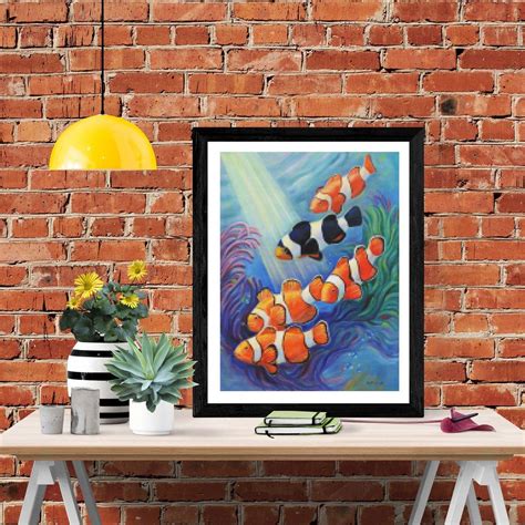 Clownfish Paradise Diamond Painting Kit Full Drill Clown Fish