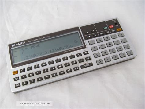 Sharp Pc 1360 Pc 1360 Programmierbarertaschenrechner Calculator Aus