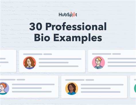 80 Professional Bio Templates And Examples Download Now