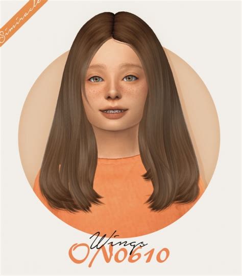 Simiracle Wings On0610 Hair Retextured Sims 4 Hairs