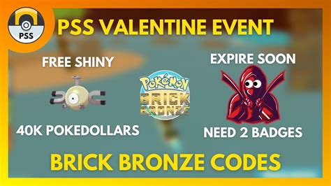 Project Shining Silver Codes For Valentine S Day Event Pokemon Brick