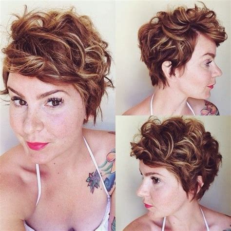 Curly Short Pixie Hairstyles