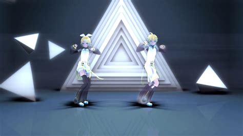 Mmd Dance Fun Hd 1080p Rin And Len Youtube
