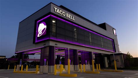 Taco Bell Opens Futuristic Two Story Drive Thru Complete With Food