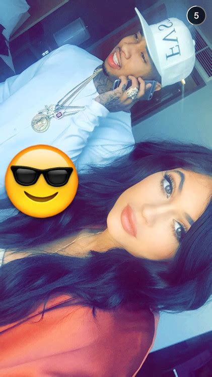 Kylie Jenner Shows Off Full Lips Lots Of Cleavage And Rumored