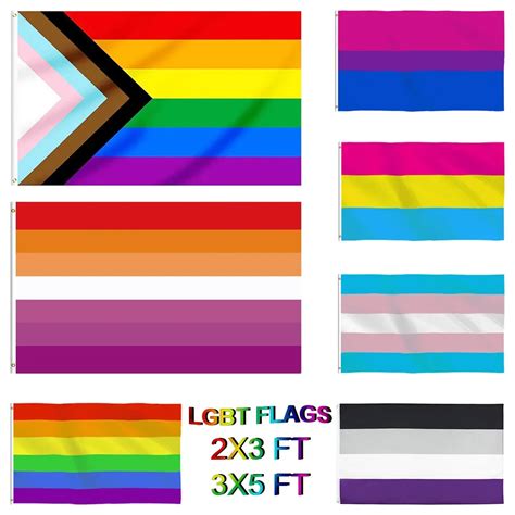 VERTICAL X Cm LGBT Lesbian Gay Pride Rainbow Flag Png