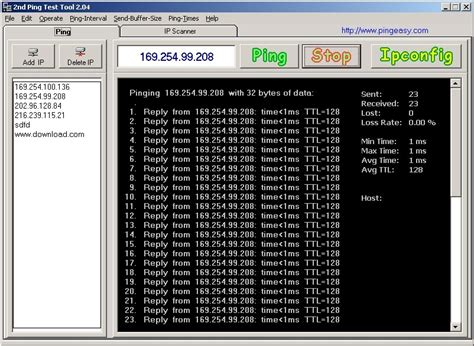 If your system is using proxy server to connect to internet then ping check will not work. Ping Test Easy 4.32 | IP Tools