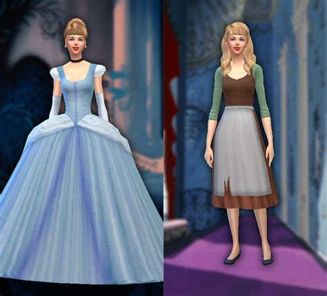 Sims 4 Cinderella Cc Dresses Glass Slippers More Fandomspot