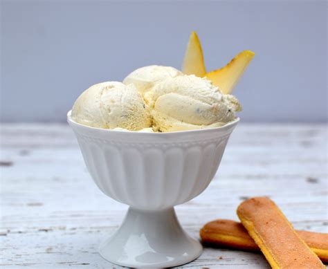 Pear Ice Cream Recipe Creamish Homemade Ice Cream