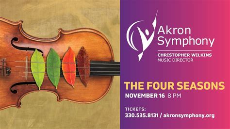 Akron Symphony Orchestra The Four Seasons Youtube