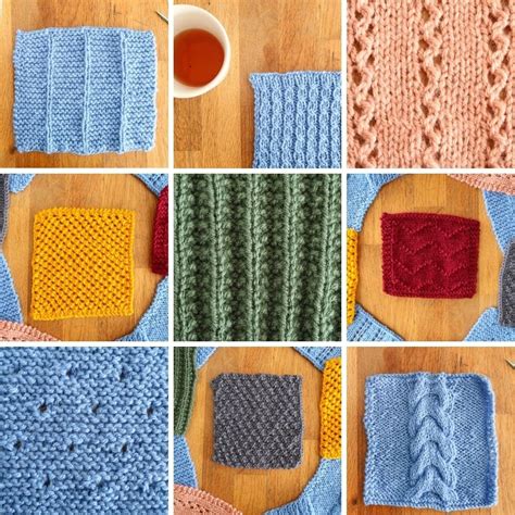 10 Days Of Free Knitting Stitch Patterns Knitting With Chopsticks