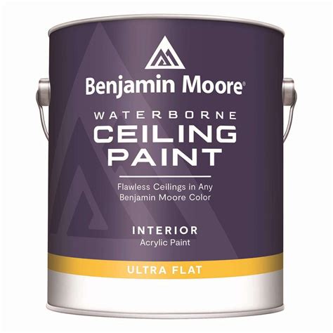 Benjamin Moore Waterborne Ceiling Paint Flat White Ceiling Paint