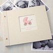personalised baby photo album by made by ellis | notonthehighstreet.com