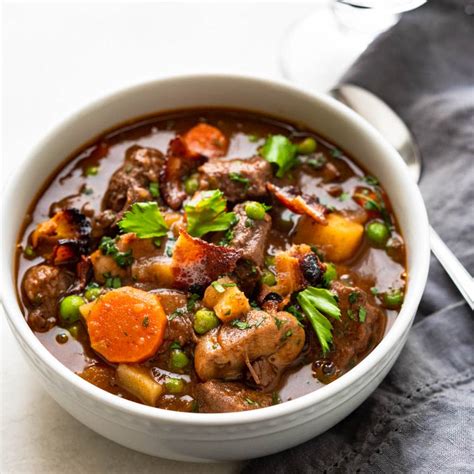 The Dutch Oven Beef Stew With Red Wine Youll Crave Garlic And Zest