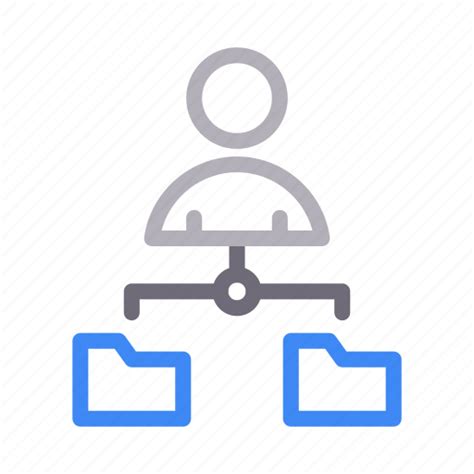 Account Connection Folder Network Profile Icon Download On Iconfinder