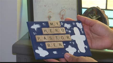 Community mourns loss of beloved pastor - YouTube