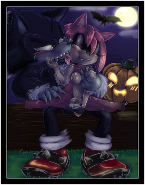 959837 Amy Rose Bluechika Halloween Sonic Team Sonic The Hedgehog Sonic