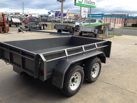 9 × 5 Tandem Tipper Trailer With 380mm Side 3500kg Atm U Beaut Trailers