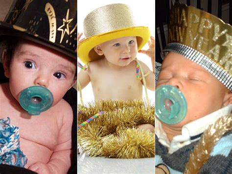 Adorable Babies Ready For New Years Eve Photos