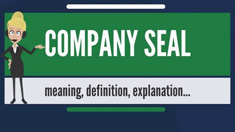 Memorandum of association & articles of association i companies act, 2013 i. What is COMPANY SEAL? What does COMPANY SEAL mean? COMPANY ...