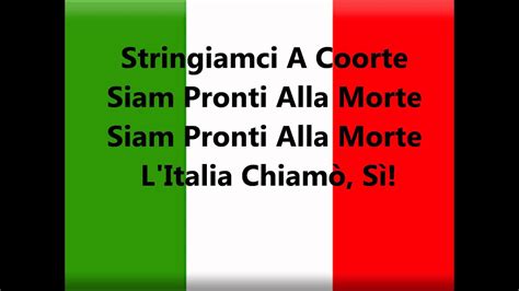 Übersetzung Nationalhymne Italien Linno Di Mameli Auf Deutsch