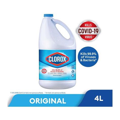 Clorox Liquid Bleach Original 4l Lazada Singapore