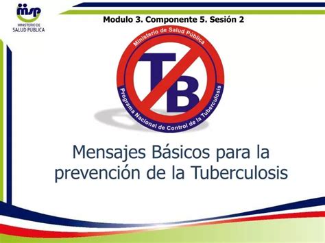 PPT Mensajes Básicos para la prevención de la Tuberculosis PowerPoint