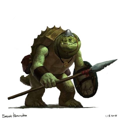 Dandd 5e Tortle Race Guide Sage Gamers