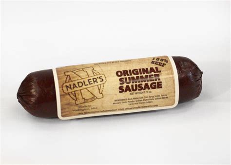 It has a perfect blend of savory spices and tastes amazing. Summer Sausage | Summer sausage, Sausage