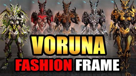Warframe Voruna Fashion Frame Very Good Voidshell Skin Warframe
