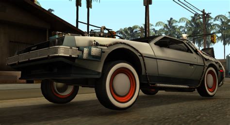 0 2g Part III DeLorean In GTA SA Image Back To The Future Hill Valley