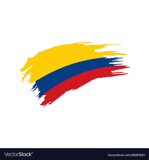 Colombia Flag Royalty Free Vector Image Vectorstock