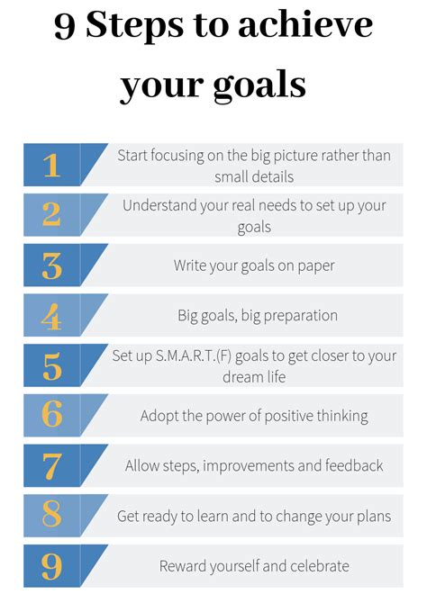 9 Golden Rules To Set Up Your Life Goals And Make Them Happen