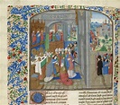 Coronation of Charles III of Navarre in Pamplona, ca 1470-1475. Creator ...