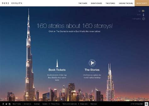 Dynamic New Website Of Burj Khalifa Unravels 160 Untold Stories Of