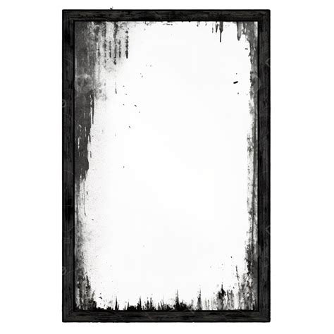 Grunge Vertical Frame Grunge Frame Frame Border Png Transparent