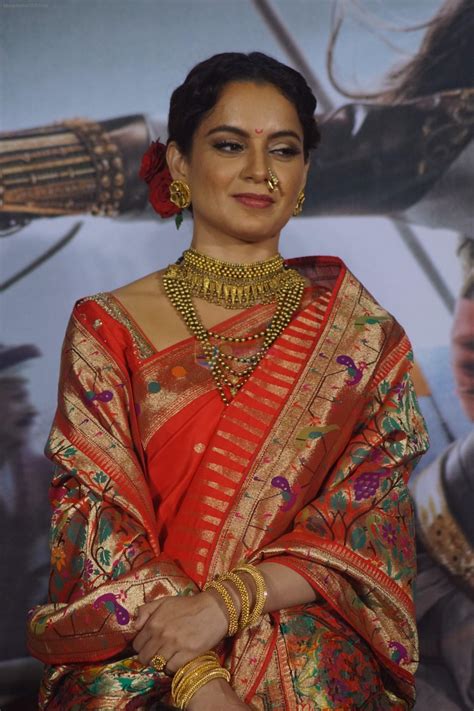Kangana Ranaut At The Trailer Launch Of Film Manikarnika The Queen Of