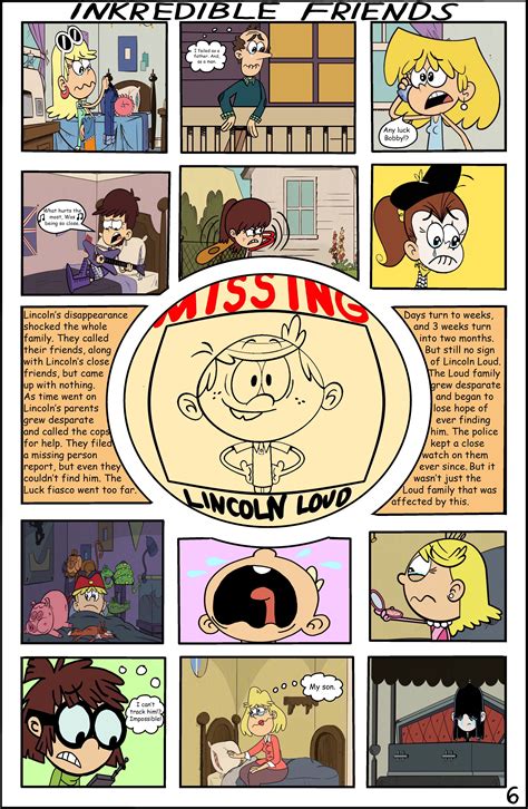 Lincoln Is Missing The Loud House Fanart The Loud House Lucy The