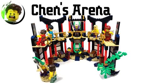Lego Master Chens Arena Custom From Ninjago 71735 Tournament Of