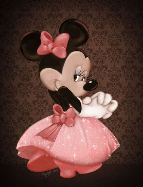 Minnie In Pink Mickey Mouse And Friends Mickey Minnie Mouse