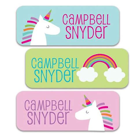 Waterproof Name Labels For School Daycare Camp Personalized Etsy