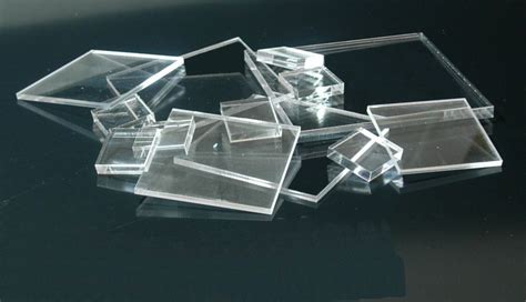 Laser Cut Clear Acrylic Squares From Delvie S Plastics
