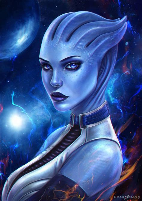 Liara Tsoni Mass Effect By Evakosmos Mass Effect Obsessed Mass