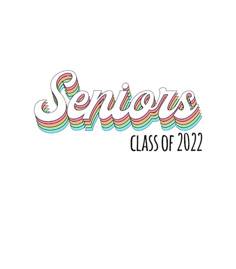 Retro Senior 2022 Class Of 2022 Senior Greeting Card By Nihaar Teigh