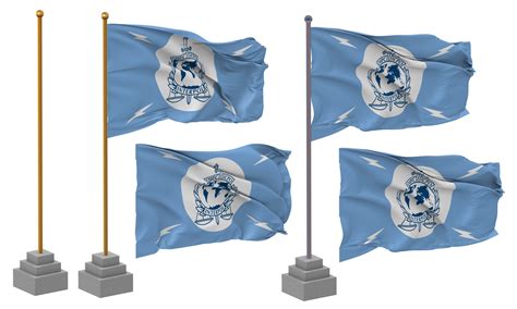 International Criminal Police Organization Icpo Interpol Flag Waving